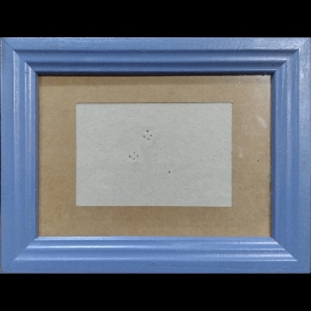 Blue 5x7 Pinnacle Wooden Frame